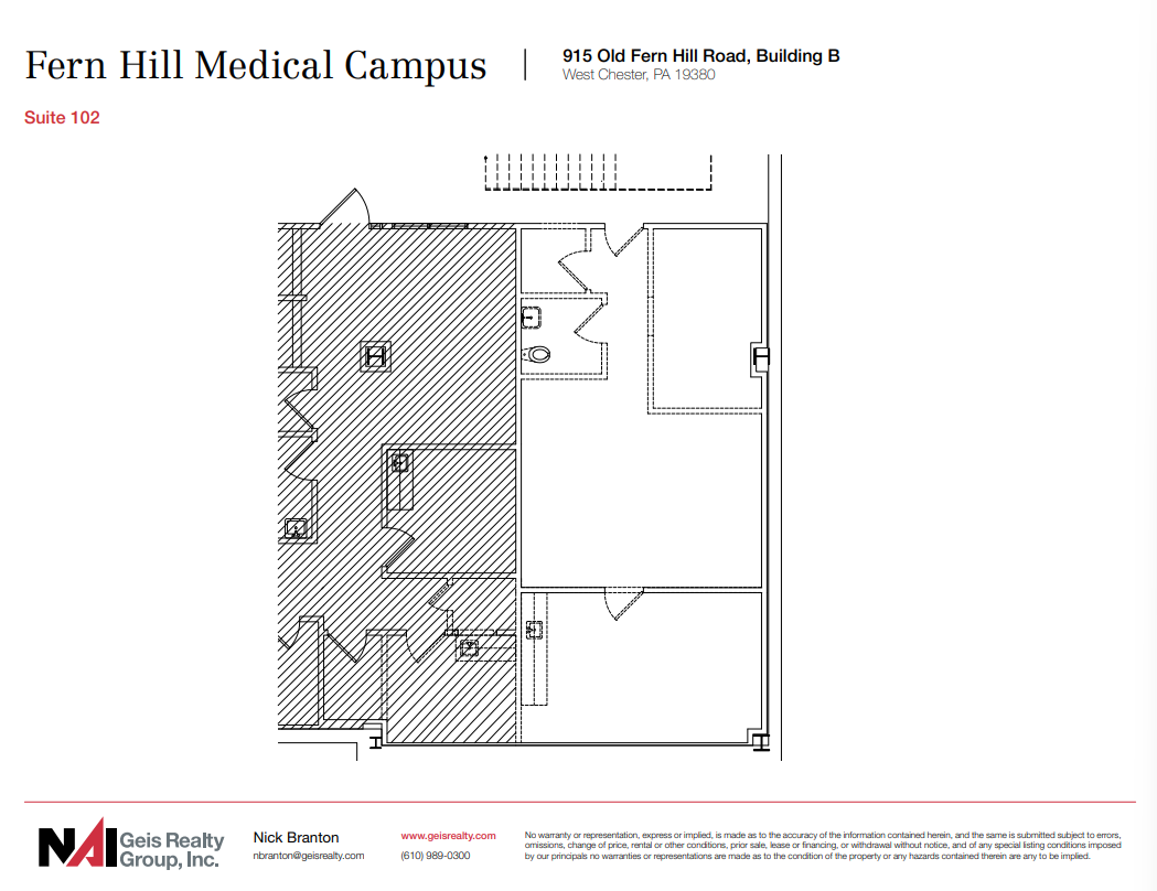 915 Old Fern Hill Rd, West Chester, PA for lease Floor Plan- Image 1 of 1