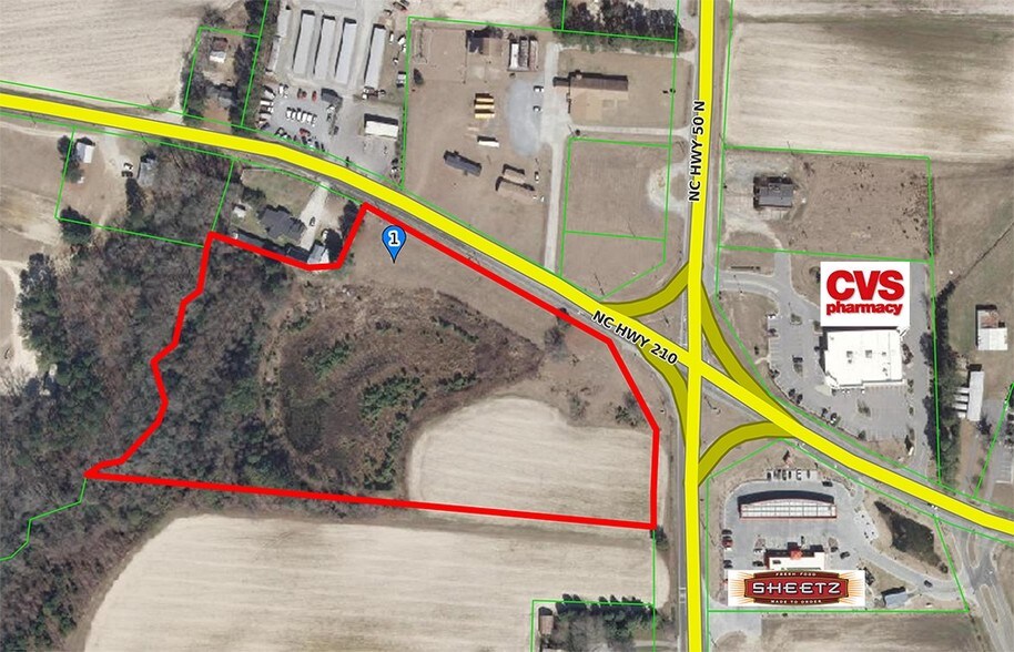 NC 210 & NC 50, Benson, NC for sale - Building Photo - Image 1 of 1