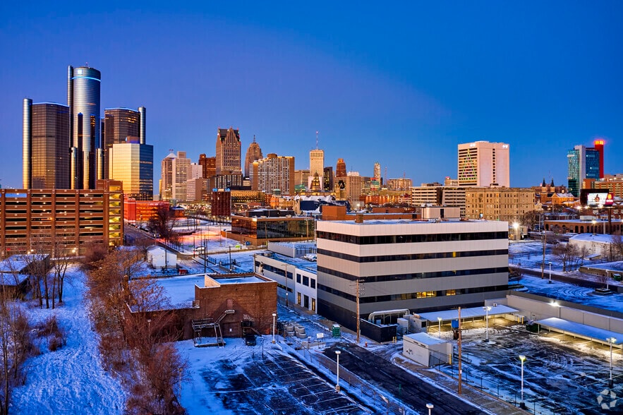 1400 Woodbridge St, Detroit, MI for lease - Aerial - Image 3 of 5