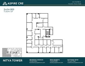 2211 Norfolk St, Houston, TX for lease Floor Plan- Image 1 of 1