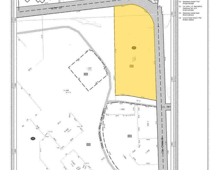 1900 Spring Rd, Oak Brook, IL for lease - Plat Map - Image 3 of 15