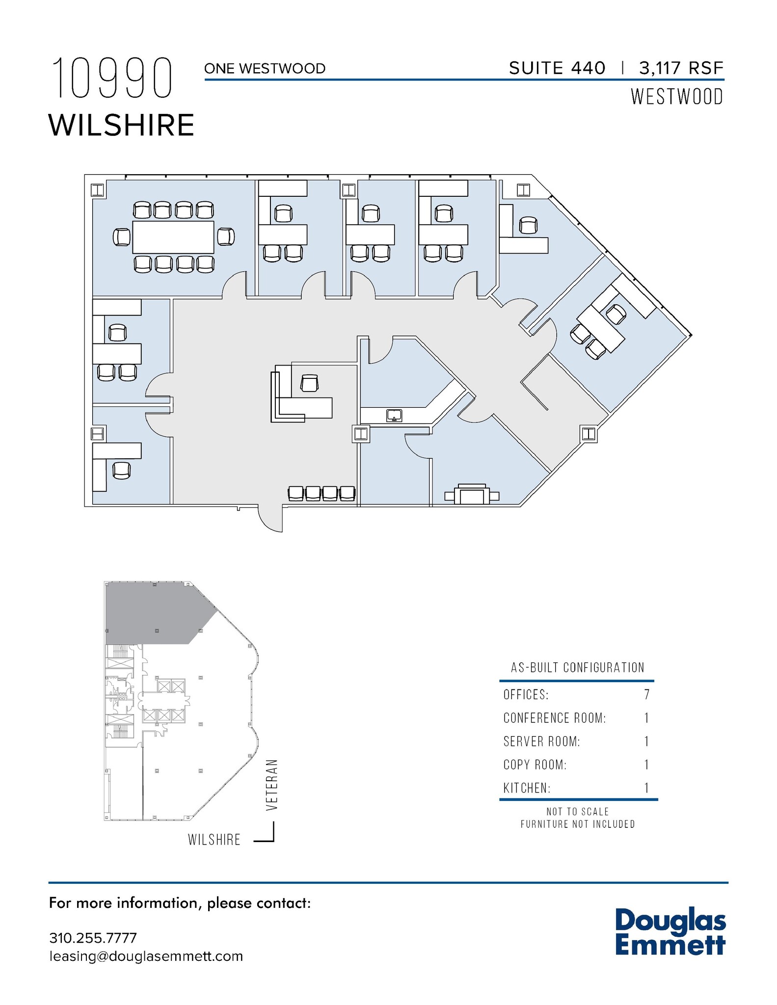 10990 Wilshire Blvd, Los Angeles, CA for lease Floor Plan- Image 1 of 1