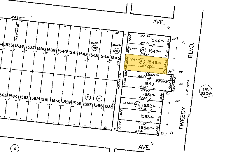 3321-3325 Tweedy Blvd, South Gate, CA for lease - Plat Map - Image 2 of 5