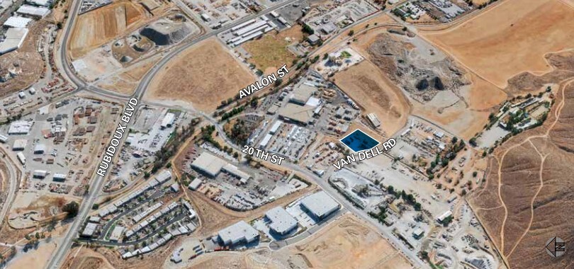 2092 Van Dell Rd, Riverside, CA for lease Aerial- Image 1 of 3