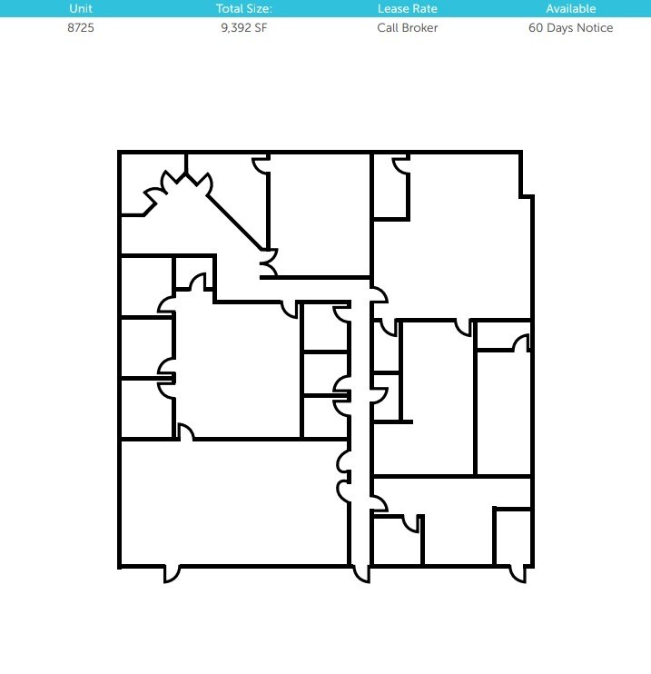 8725-8747 S 212th St, Kent, WA for lease Floor Plan- Image 1 of 1