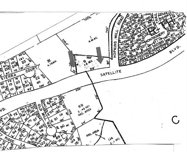 4601 Satellite Blvd, Duluth, GA for sale - Plat Map - Image 3 of 3