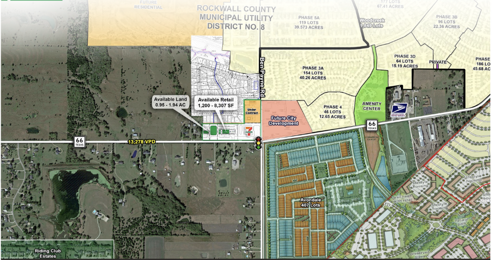 NWQ of 66 & Ben Payne Road hwy, Fate, TX for sale - Building Photo - Image 1 of 6