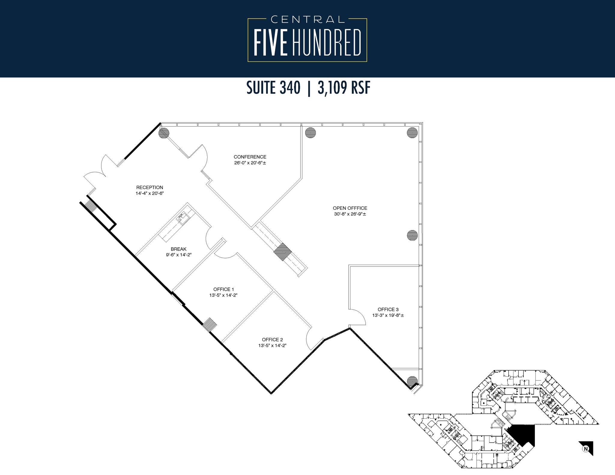 500 N Central Expy, Plano, TX for sale Floor Plan- Image 1 of 1