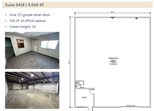 2412-2438 Minnis Dr, Haltom City, TX for lease Interior Photo- Image 1 of 1