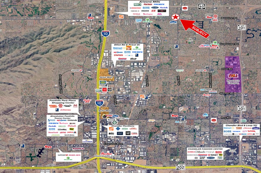 5120 S Rural Rd, Tempe, AZ for lease - Aerial - Image 2 of 13