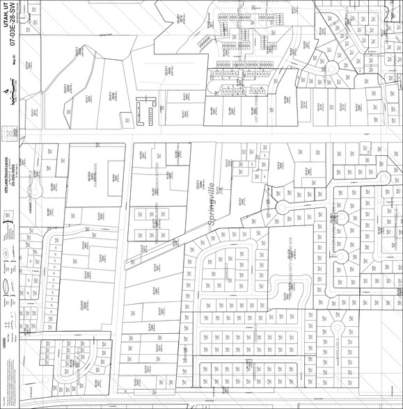 135-139 W 900 N, Springville, UT for sale - Plat Map - Image 3 of 21