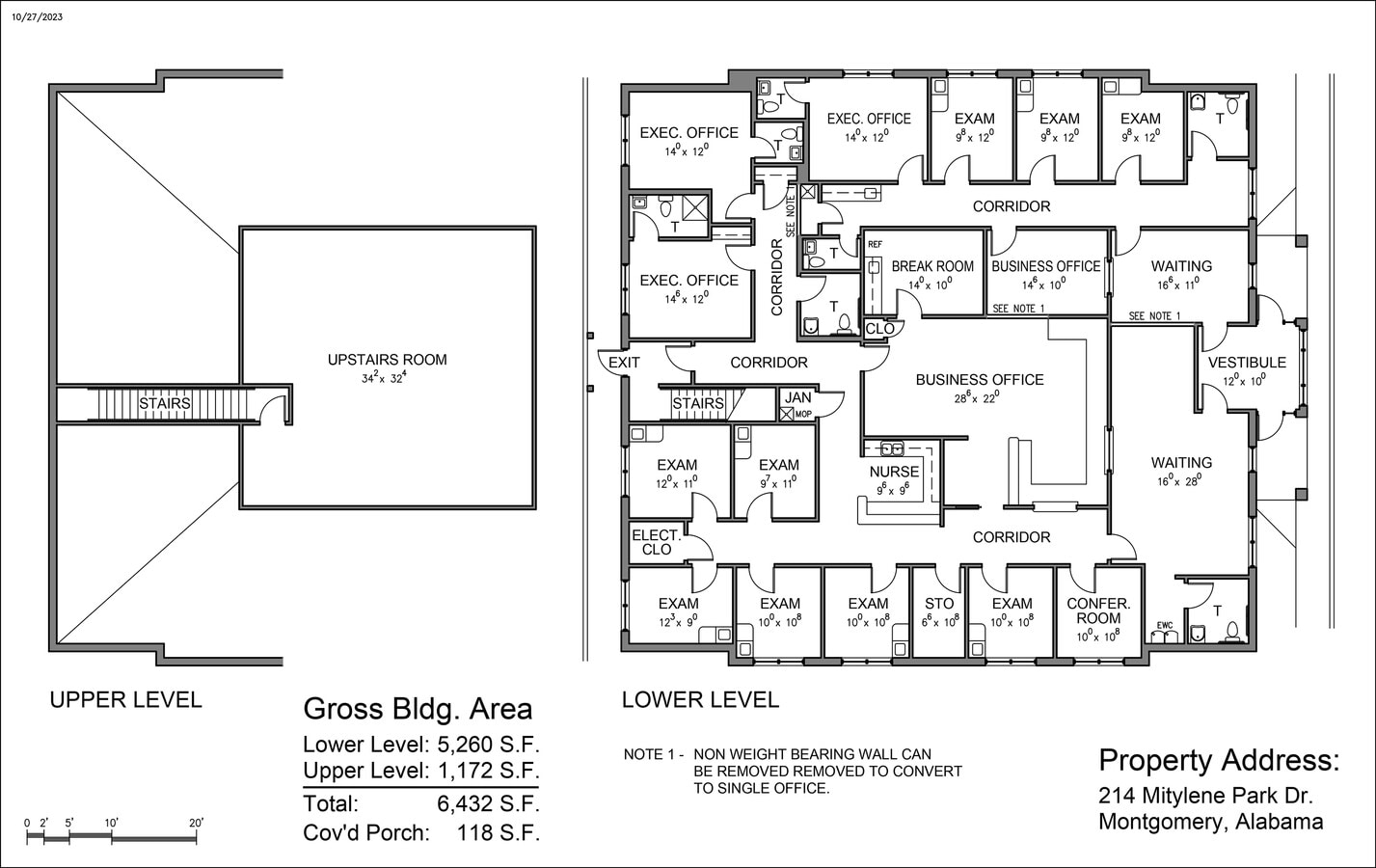 214 Mitylene Park Ln, Montgomery, AL 36117 Office for Sale