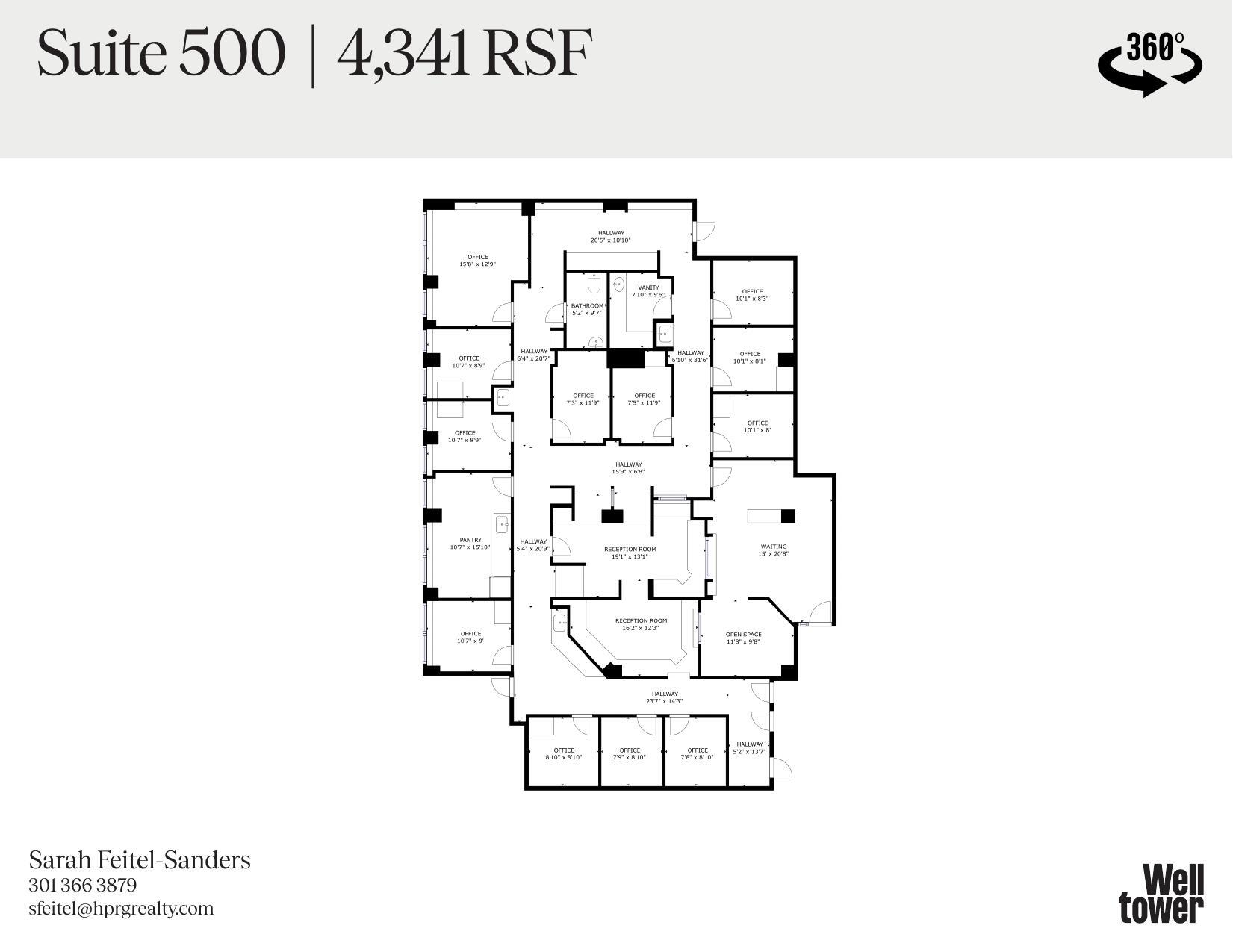 2021 K St NW, Washington, DC for lease Floor Plan- Image 1 of 1