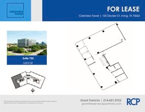 105 Decker Ct, Irving, TX for lease Floor Plan- Image 1 of 15