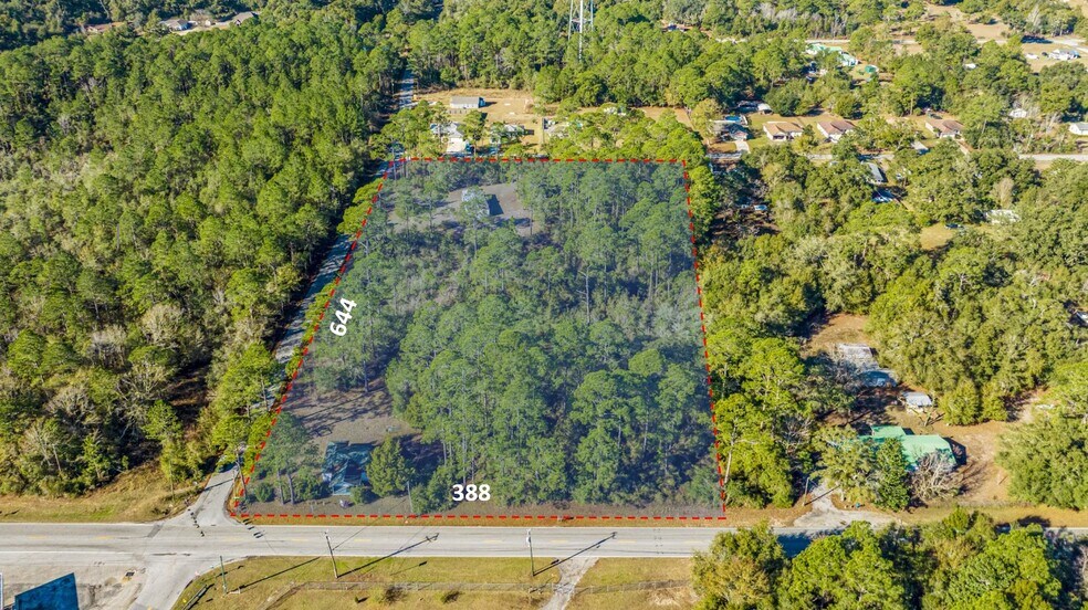 4201 Garcon Point Rd, Milton, FL 32583 5.75 Acres on Corner 1 Mile