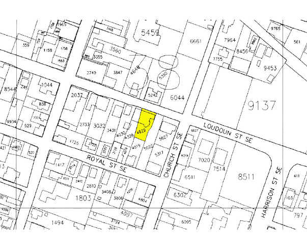 17 Loudoun St SE, Leesburg, VA for sale - Plat Map - Image 2 of 3