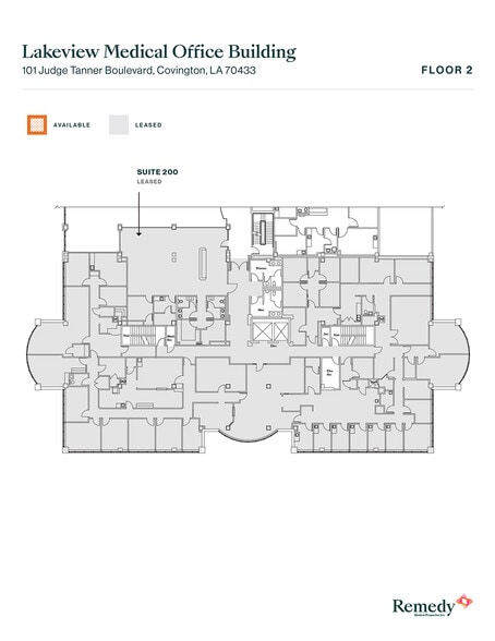 101 Judge Tanner Blvd, Covington, LA for lease - Floor Plan - Image 3 of 6