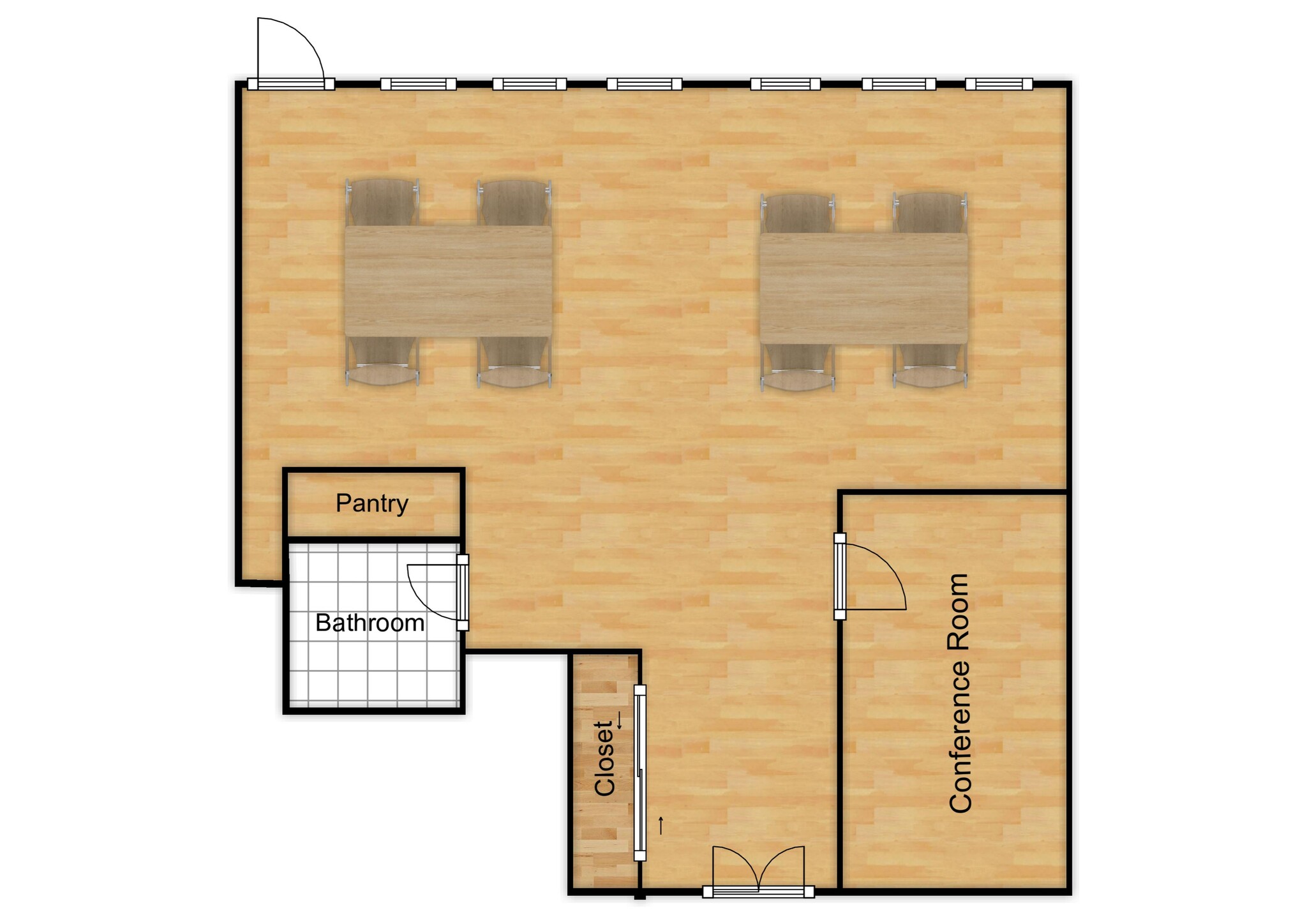 127 W 26th St, New York, NY for lease Floor Plan- Image 1 of 8