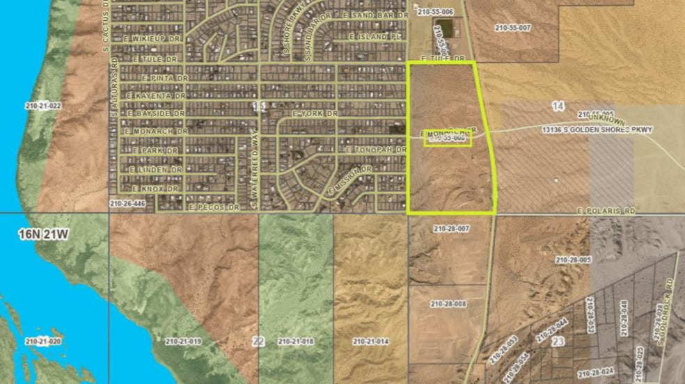 000 Route 66, Topock, AZ for sale - Plat Map - Image 2 of 12