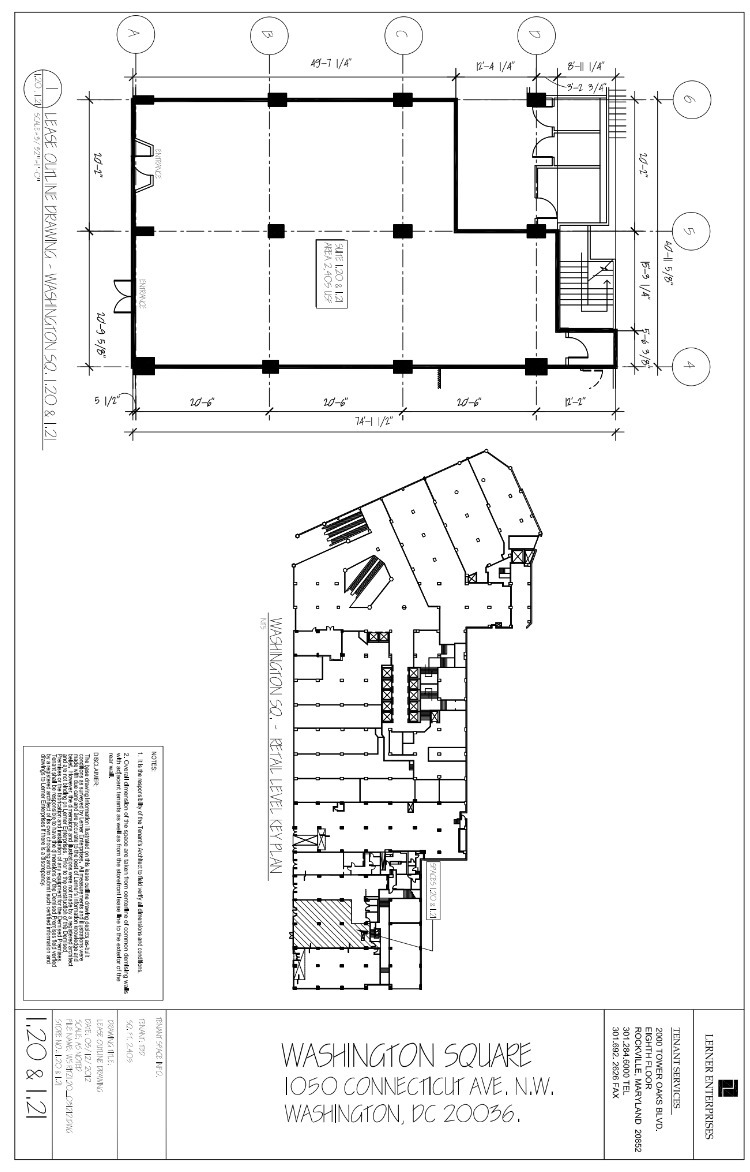 1050 Connecticut Ave NW, Washington, DC for lease Floor Plan- Image 1 of 1