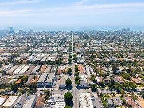1129-1133 Montana Ave, Santa Monica, CA - AERIAL  map view
