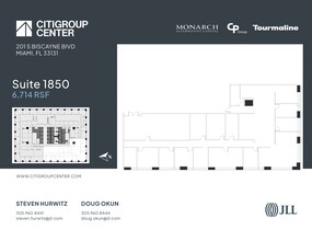 201 S Biscayne Blvd, Miami, FL for lease Site Plan- Image 1 of 11