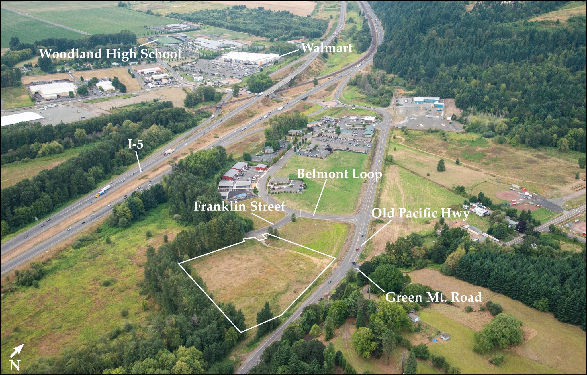 1838 Franklin St, Woodland, WA for sale Aerial- Image 1 of 1