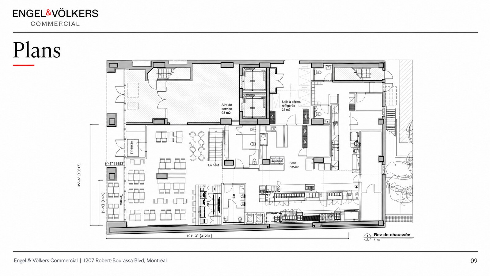 1207-1235 Boul Robert-Bourassa, Montréal, QC H3B 0C3 - Unit 1207 -  - Floor Plan - Image 1 of 3