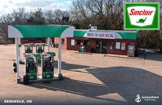 Sinclair Gas Station | Seminole, OK - NNN Property