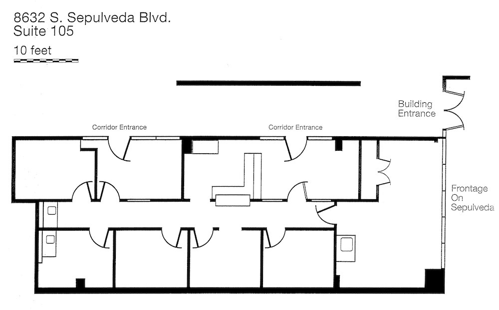 8632 S Sepulveda Blvd, Los Angeles, CA for lease Floor Plan- Image 1 of 1