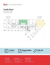 7910 Woodmont Ave, Bethesda, MD for lease Floor Plan- Image 1 of 1