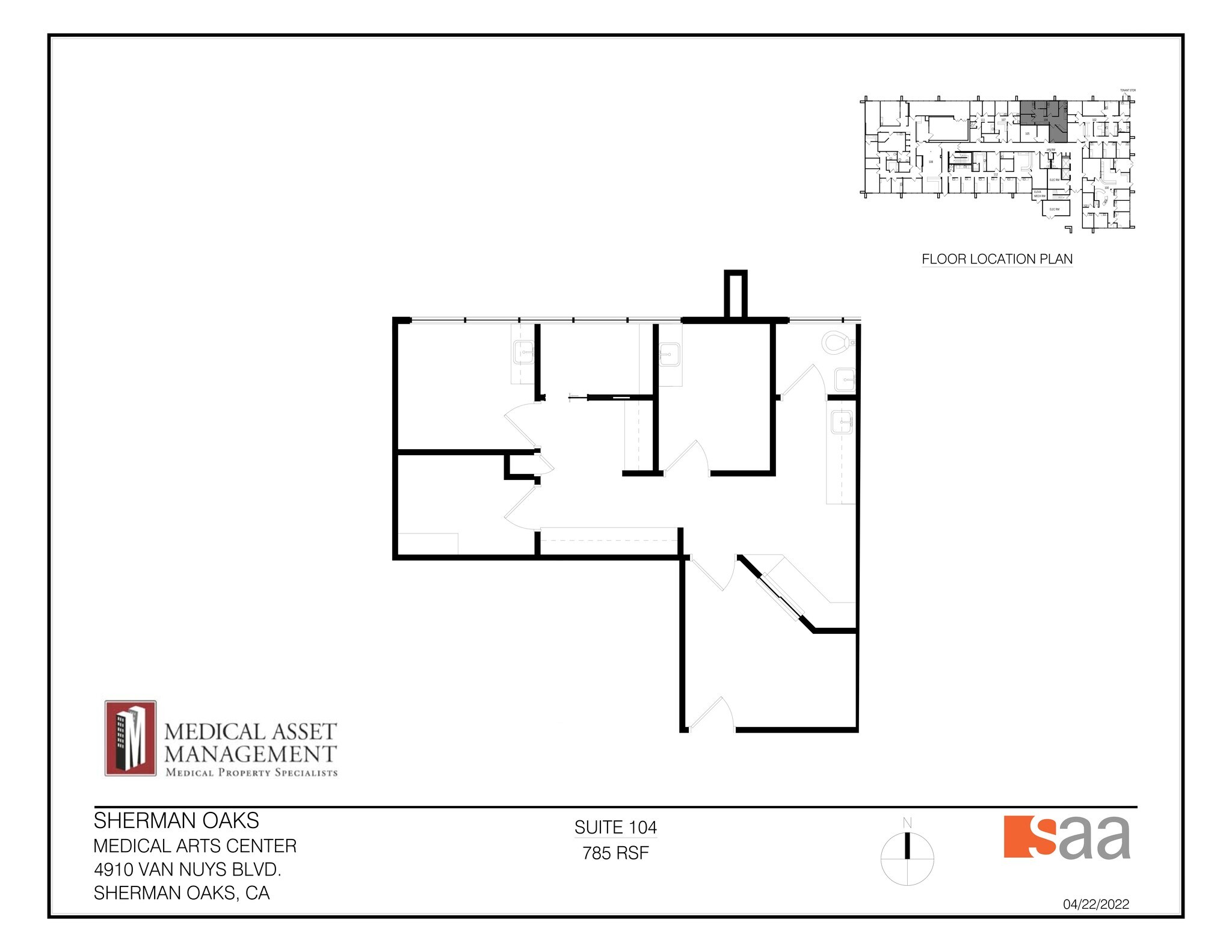 4910 Van Nuys Blvd, Sherman Oaks, CA for lease Site Plan- Image 1 of 12