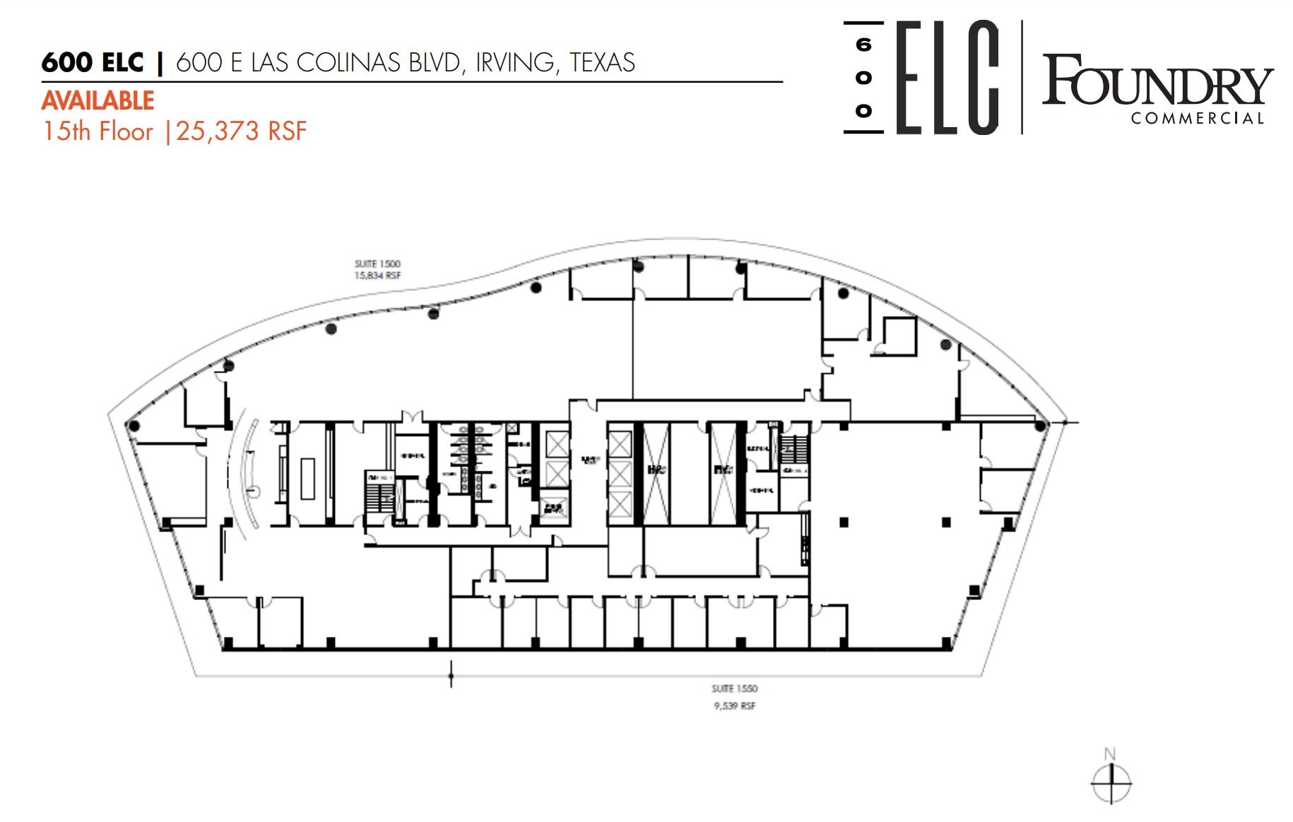 600 E Las Colinas Blvd, Irving, TX for lease Floor Plan- Image 1 of 1