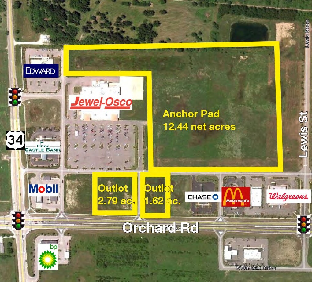 NWC Route 34 & Orchard Rd, Oswego, IL 60543