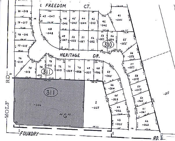 1706-1742 E Kensington Rd, Mount Prospect, IL for lease - Plat Map - Image 3 of 3