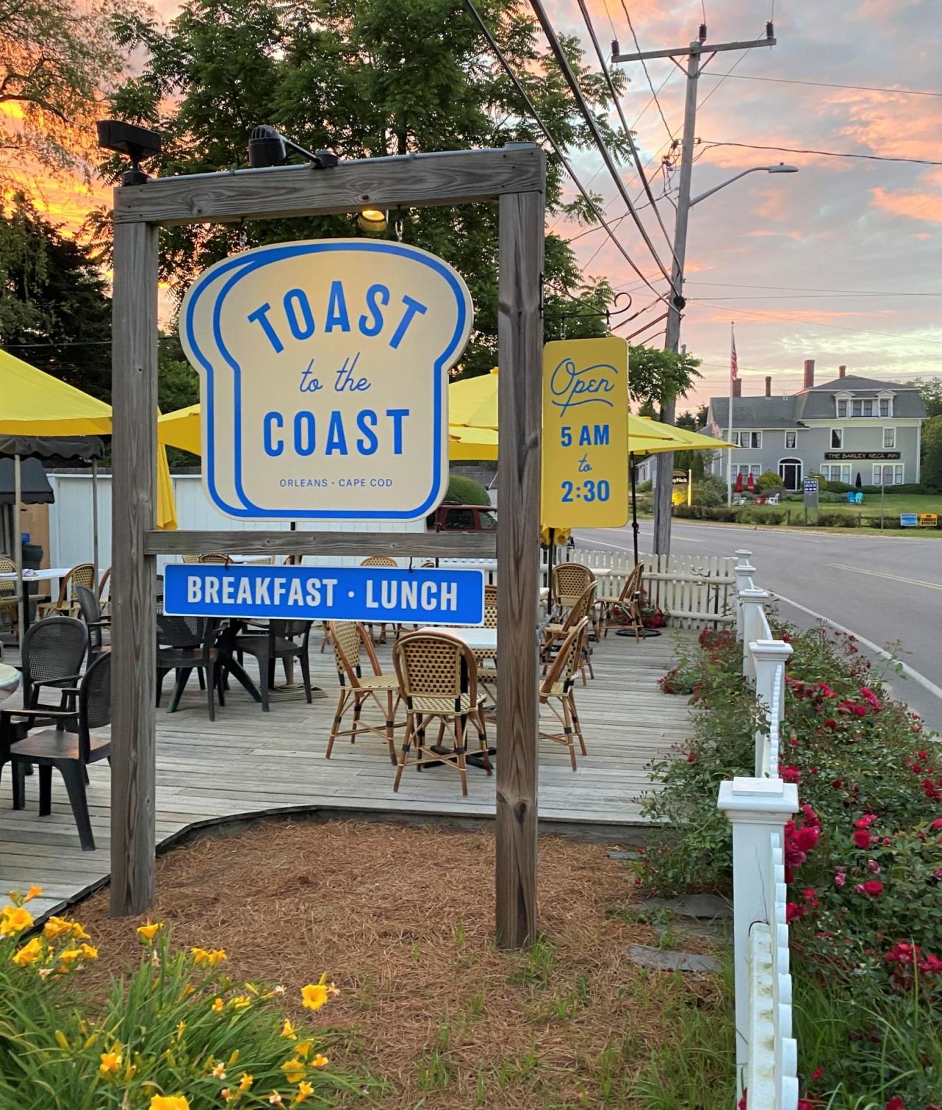 222 Main St, Orleans, MA 02653 Toast to the Coast Restaurant