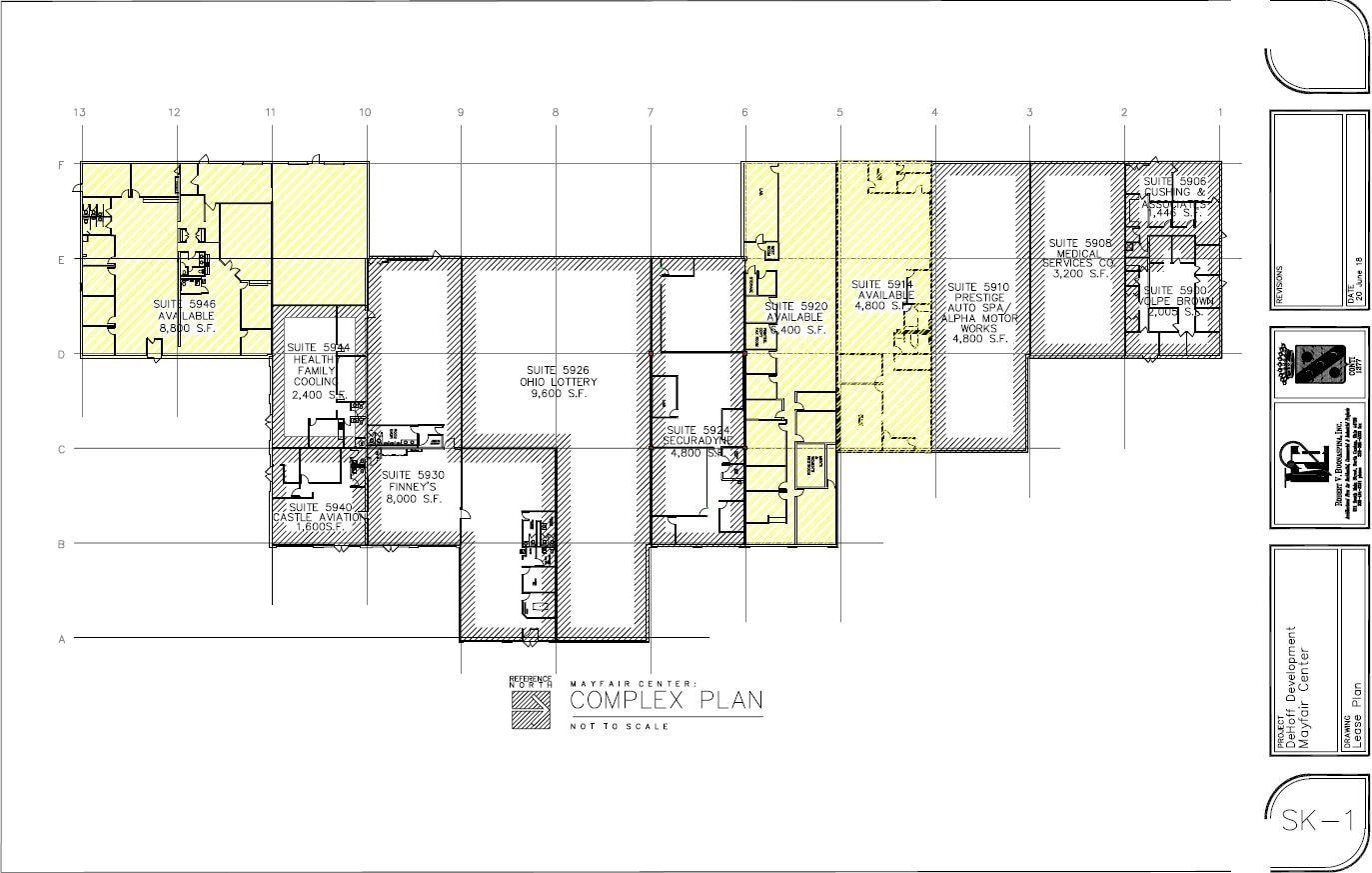 5900-5950 Mayfair Rd, North Canton, OH for lease Site Plan- Image 1 of 1