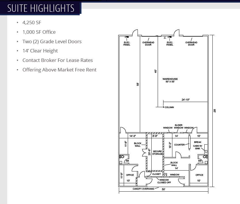 1663 Hickory Dr, Haltom City, TX for lease Floor Plan- Image 1 of 1