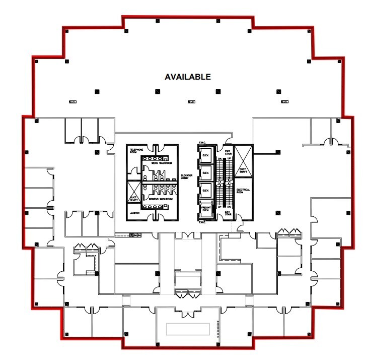 100 Milverton Dr, Mississauga, ON for lease Floor Plan- Image 1 of 1