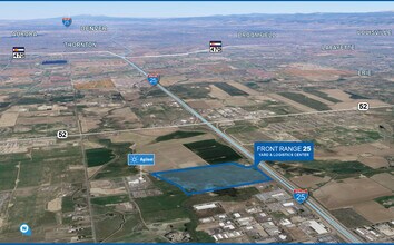 NEC Tipple Parkway & I-25 Frontage Road East, Longmont, CO - AERIAL  map view - Image1