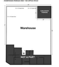 3443 W Earll Dr, Phoenix, AZ for lease Floor Plan- Image 1 of 1