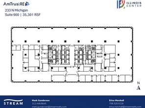 233 N Michigan Ave, Chicago, IL for lease Floor Plan- Image 1 of 1