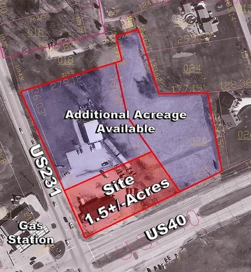 1651 E US 40, Greencastle, IN for sale - Building Photo - Image 2 of 2