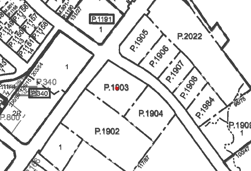 403 Baltimore Pike, Bel Air, MD for lease - Plat Map - Image 2 of 2