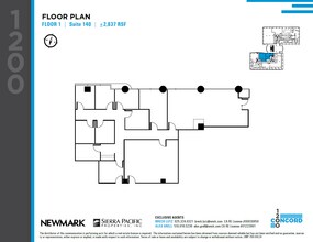 1200 Concord Ave, Concord, CA for lease Floor Plan- Image 1 of 1
