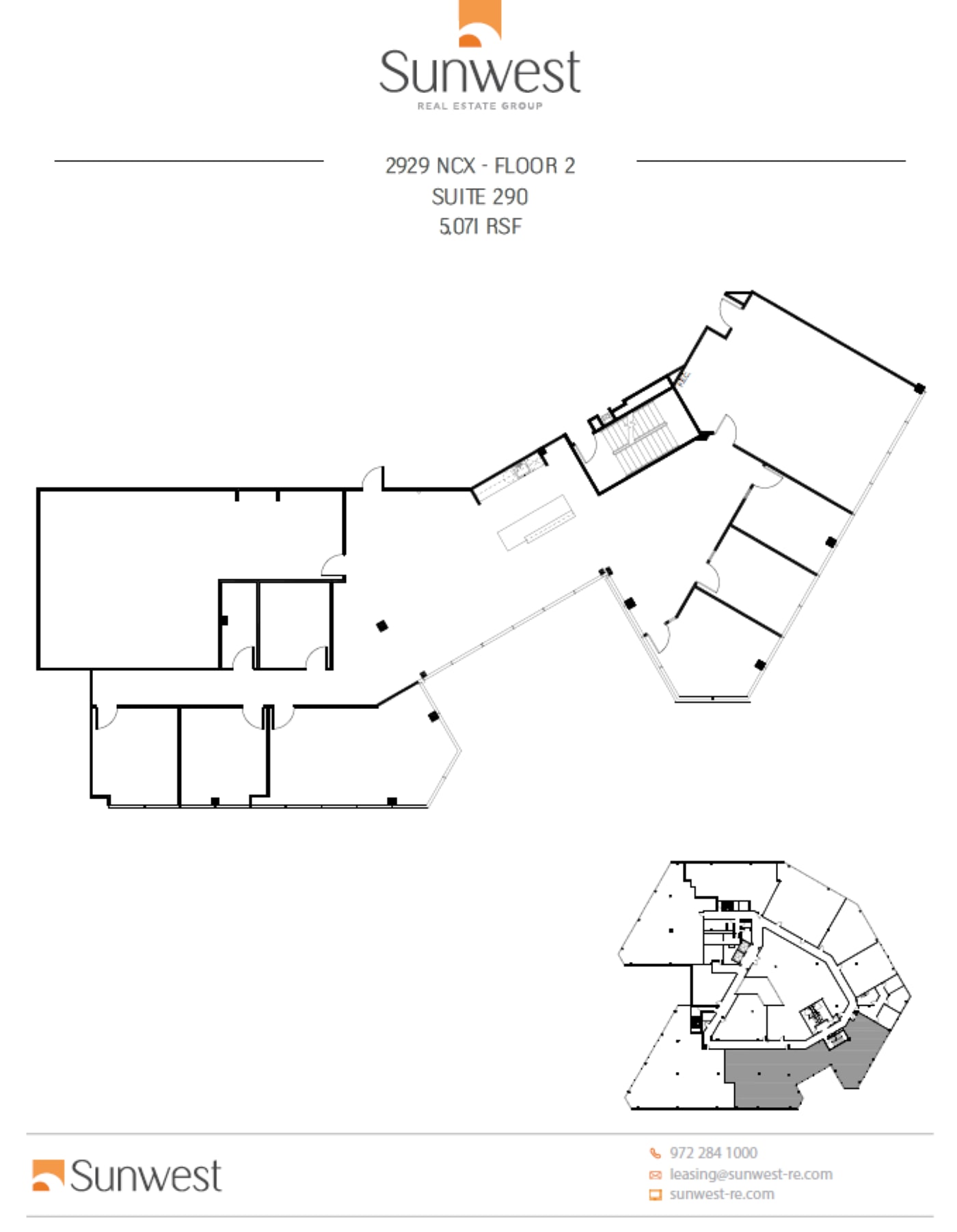 2929 N Central Expy, Richardson, TX for lease Floor Plan- Image 1 of 5