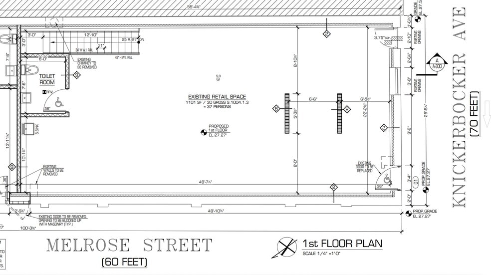 169 Knickerbocker Ave, Brooklyn, NY for lease - Floor Plan - Image 2 of 2