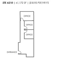 459 N Gilbert Rd, Gilbert, AZ for lease Floor Plan- Image 1 of 1