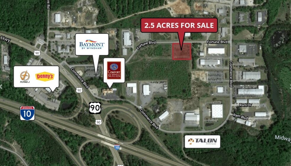 0 Fortune, Midway, FL for sale - Aerial - Image 1 of 1