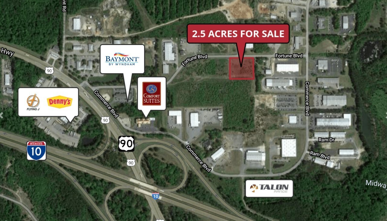 0 Fortune, Midway, FL for sale Aerial- Image 1 of 1